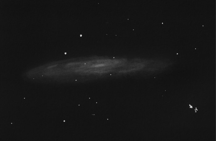 NGC 253 HA 2024 neg