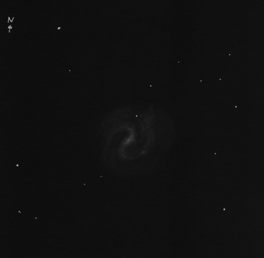NGC 3184 NBneg